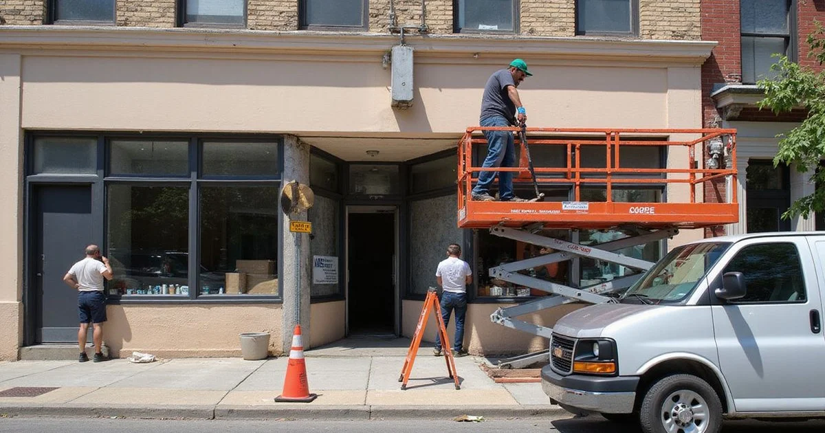 How often should a business repaint? Commercial painting timelines