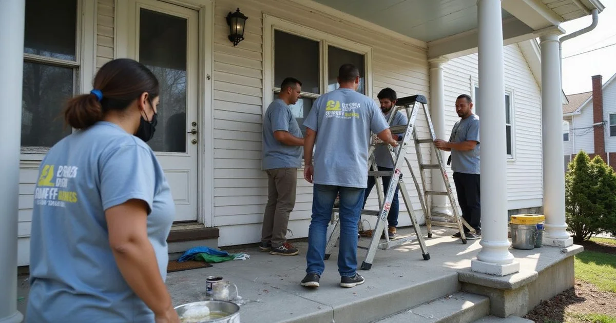Free and low-cost painting and home repair help in Bridgeport and Stamford