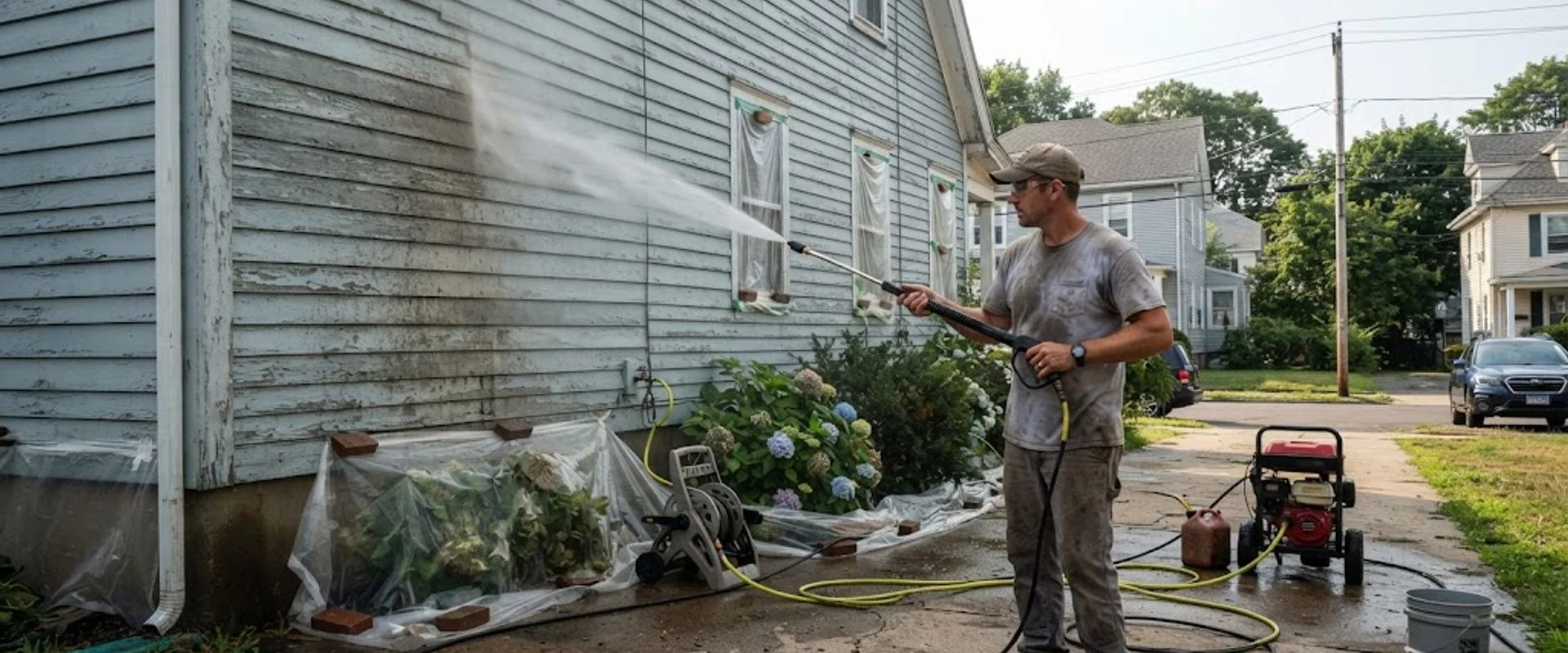 Pressure Washing / Prep Work in Bridgeport
