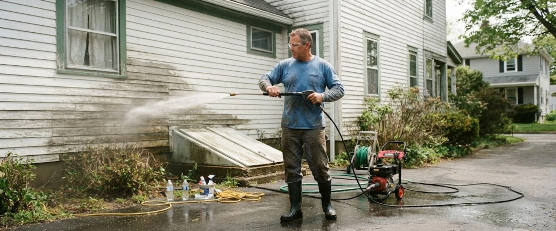 Pressure Washing / Prep Work in Connecticut