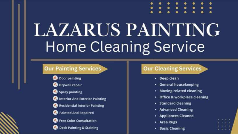 Lazarus Painting and Cleaning